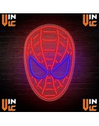 Neón Flex Spiderman, Rótulo Metacrilato