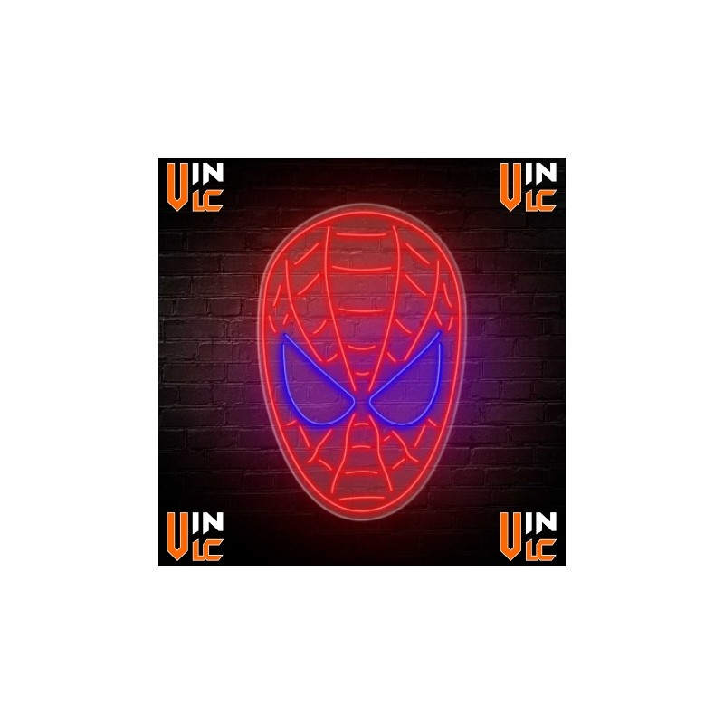 Neón Flex Spiderman, Rótulo Metacrilato