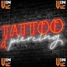 Neón Flex Tattoo Piercing, Rótulo Metacrilato