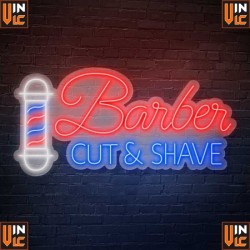 Neón Flex Barber Cut &...