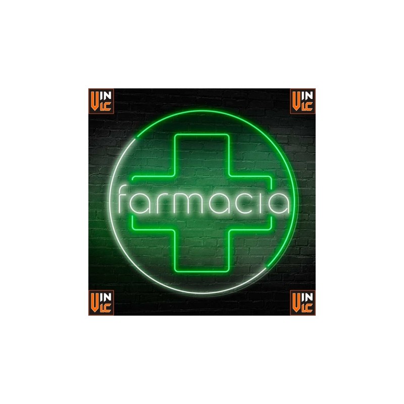 Neón Flex Farmacia, Rótulo Metacrilato