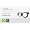 Rótulo Optica Banderola Gafas Luminosa Led