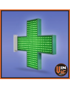 Cruz de Farmacia Pixels Led