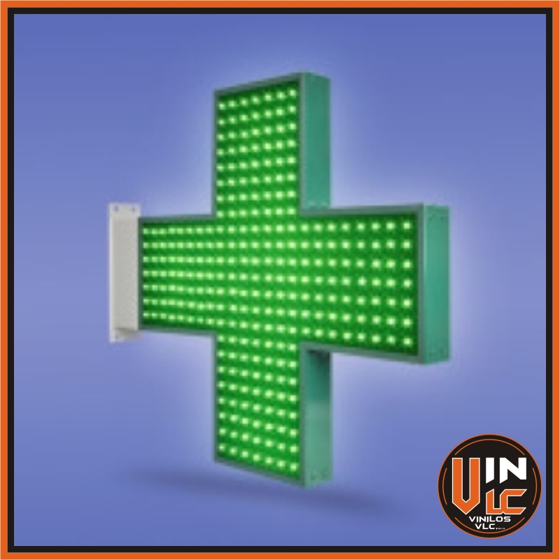 Cruz de Farmacia Pixels Led