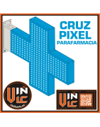 Cruz de PARAfarmacia Pixels Led