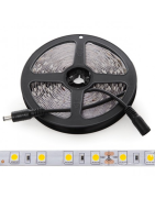 Tira LED 24V 300 LEDS 60W 10mm Ancho IP25 x 5 Metros