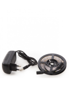 Kit Tira 300 LED 24W Blanco Frío Blister Transformador IP25