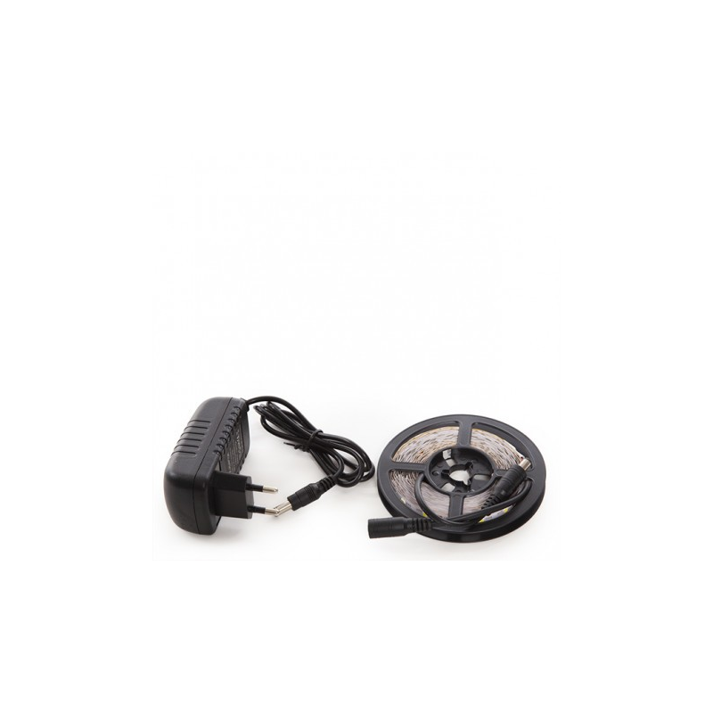 Kit Tira 300 LED 24W Blanco Frío Blister Transformador IP25