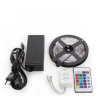 Kit Tira 150 LED 36W RGB Blister Transformador, Controlador, Mando a Distancia IP25